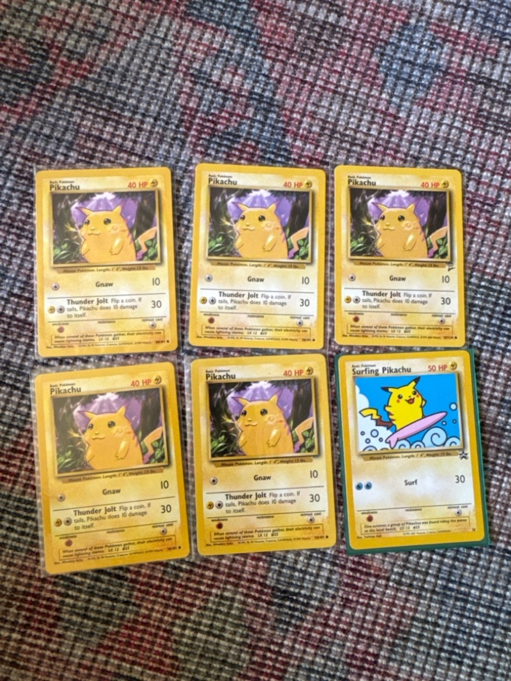 Vintage Pikachu Lot